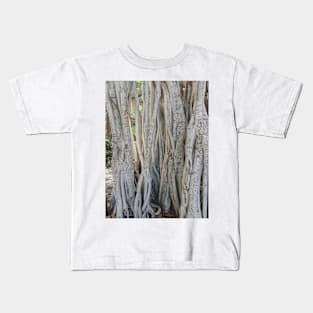 Tree brunches, aesthetic nature, plant photography Kids T-Shirt